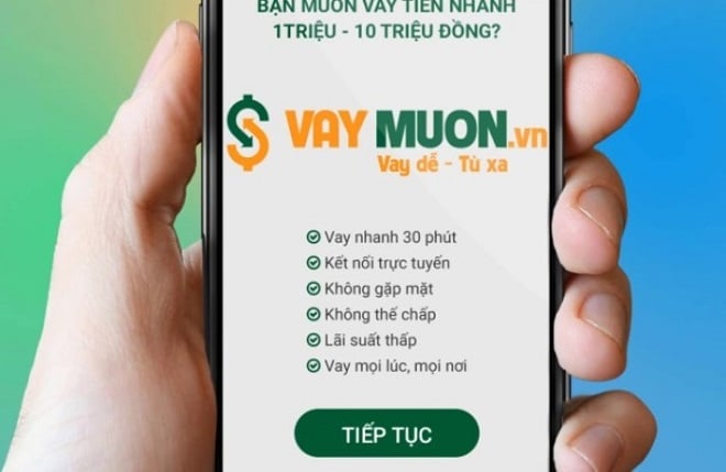 Vaymuon là ứng dụng vay tiền trực tuyến uy tín, thủ tục đơn giản