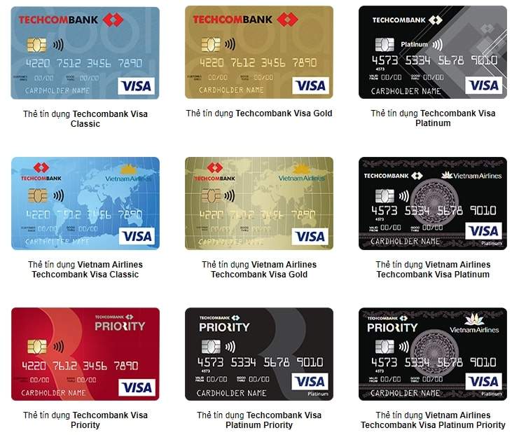kiểm tra hạn mức khả dụng thẻ tín dụng techcombank