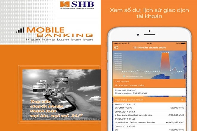 mobile banking shb la gi
