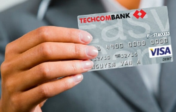 Thẻ visa debit Techcombank