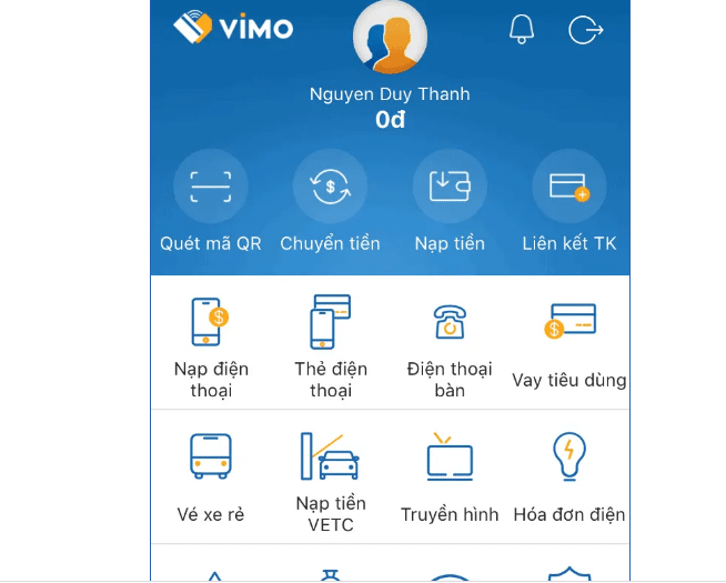 cach thanh toan vi vimo