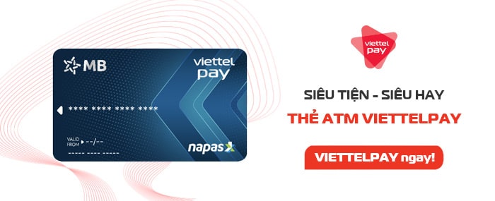 Cách rút tiền từ Viettel Money bằng thẻ ATM ViettelPay