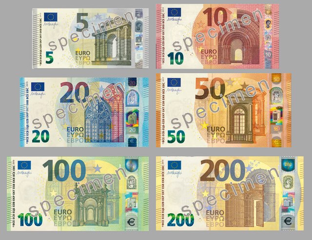 Tiền giấy Euro