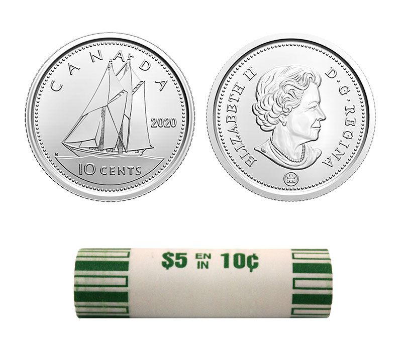 10 xu tiền Canada (Dime)