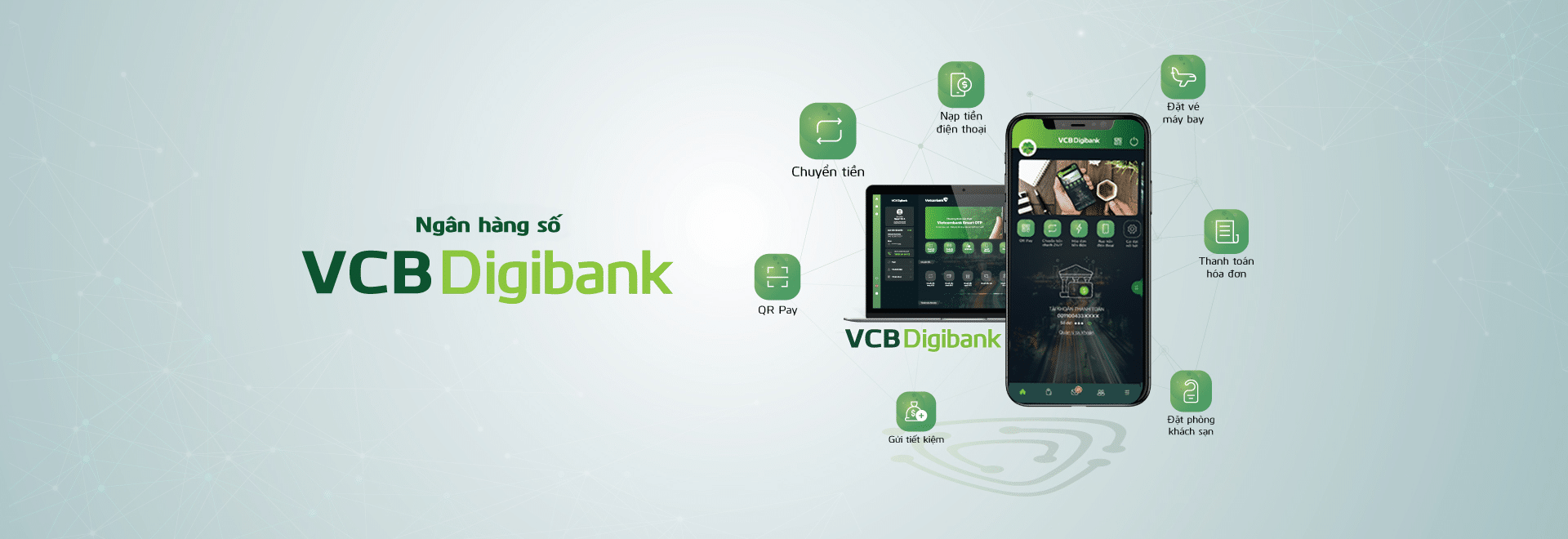 Dịch vụ ngân hàng số Vietcombank DigiBank là gì