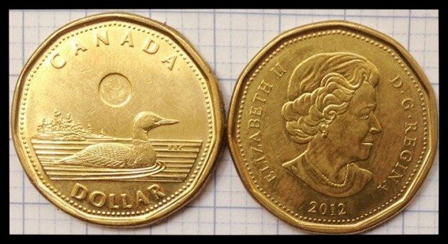 1 Đô la tiền Canada (Loonie)
