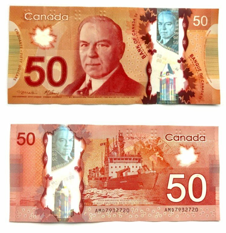 Tiền 50 Đô la Canada
