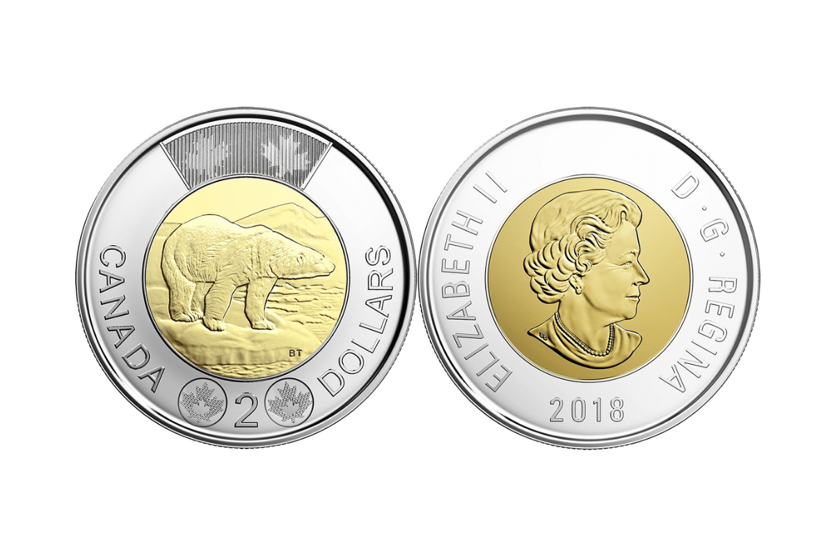 2 Đô la tiền Canada (Toonie)